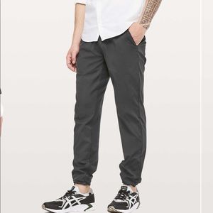 Lululemon obsidian gray Great Wall pants 32”